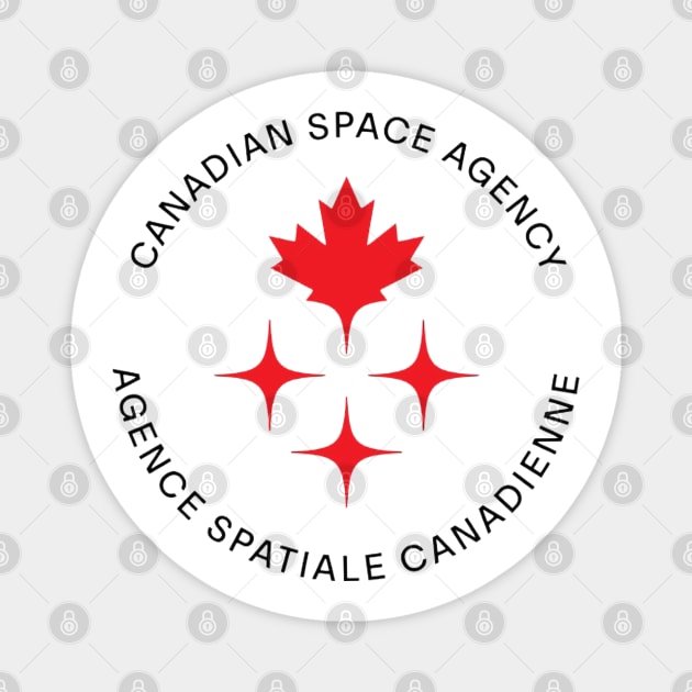 Canadian Space Agency Logo Magnet by geopilled